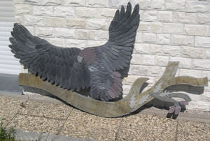 slate sculpture