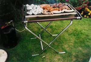 gas barbecue / steel