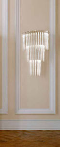 contemporary wall light / Murano glass
