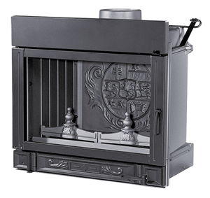 wood fireplace insert / 1-sided