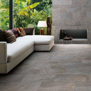 indoor tile / for floors / porcelain stoneware / matte