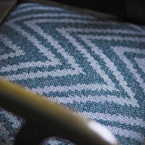 upholstery fabric / geometric pattern / wool