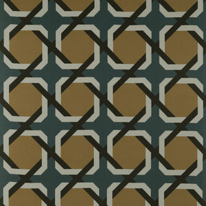 upholstery fabric / for curtains / geometric pattern / linen