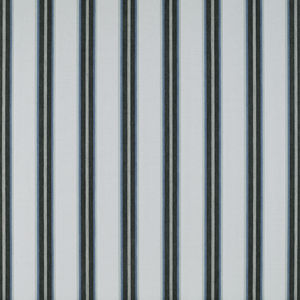 curtain fabric / striped / linen / residential