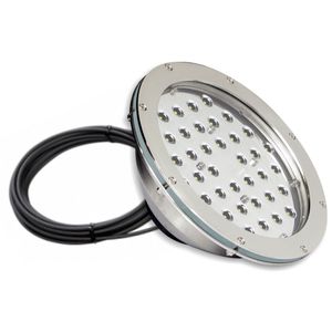 recessed light fixture / LED / round / for swimming pools