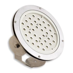 orientable light fixture / recessed floor / LED / round