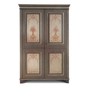 traditional wardrobe / beech / with swing doors