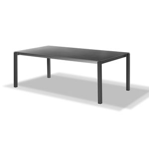 dining table / rectangular / garden / contemporary