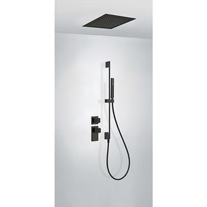 recessed ceiling shower set / wall-mounted / contemporary / with hand shower