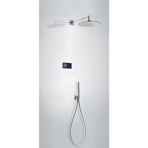 wall-mounted shower set / contemporary / rain / thermostatic