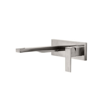 washbasin mixer tap / built-in / metal / bathroom