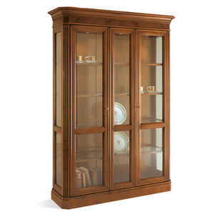 classic china cabinet / glass / wooden