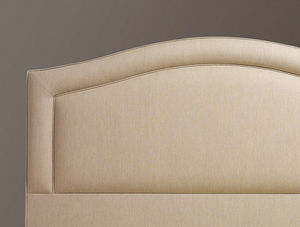 double bed headboard / traditional / fabric / upholstered