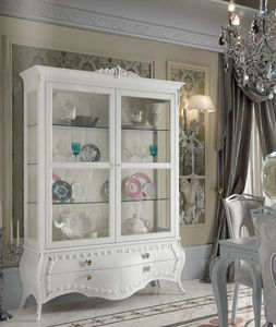 classic china cabinet / wooden