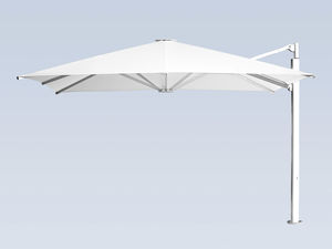 offset patio umbrella / commercial / fabric / aluminum