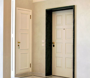 indoor door / swing / steel / security