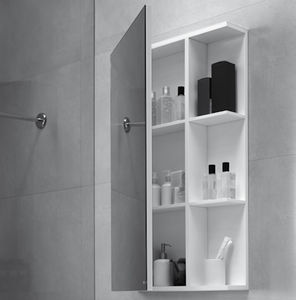 mirrored bathroom wall cabinet