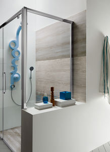 swing shower screen / corner / glass