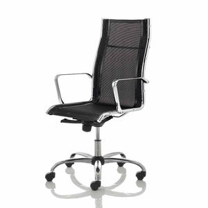 contemporary executive chair / fabric / on casters / swivel