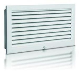 plastic ventilation grill / aluminum / galvanized steel / metal