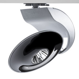 LED track light / round / polycarbonate / commercial