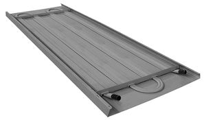 electric radiant panel / ceiling-mounted