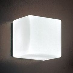 contemporary wall light / blown glass / polycarbonate / LED