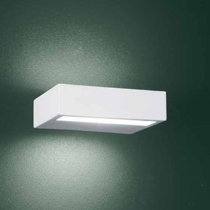 contemporary wall light / steel / chromed metal / lacquered metal