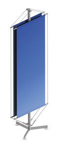 hanging display panel / outdoor / stainless steel