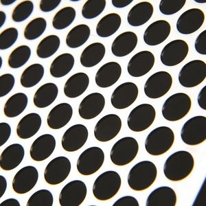 perforated sheet metal / steel / for facade cladding