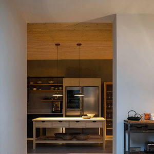 pendant lamp / contemporary / steel / polycarbonate