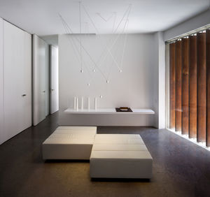 pendant lamp / contemporary / aluminum / LED