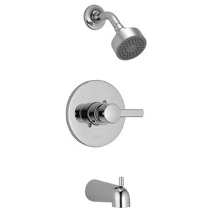 recessed wall shower set / contemporary / with fixed shower head