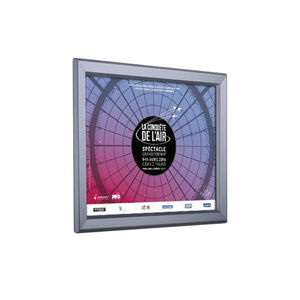 hanging display panel / outdoor / aluminum