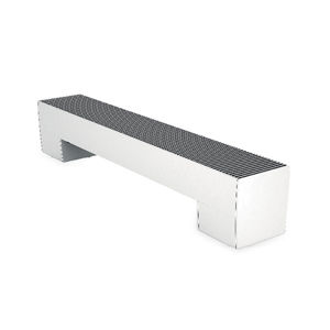 hot water radiator / low-temperature / metal / contemporary