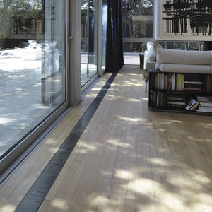 electric convector / metal / linear / horizontal