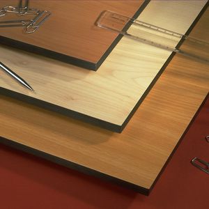 wood look decorative laminate / matte / HPL
