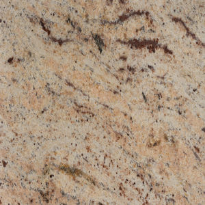 granite stone slab / polished / for floors / brown