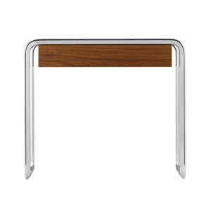 contemporary coffee table / wooden / metal / rectangular