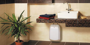 electric hot water tank / wall-mounted / residential / low-capacity