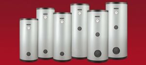 electric water heater / free-standing / vertical / sanitary