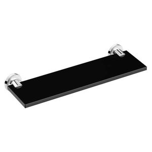 wall-mounted shelf / contemporary / chrome-plated brass / gold-plated brass