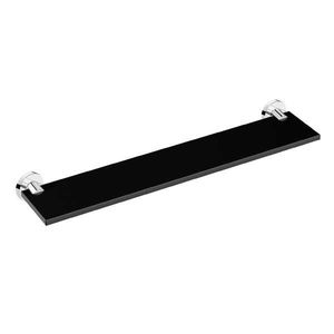 wall-mounted shelf / contemporary / chrome-plated brass / gold-plated brass