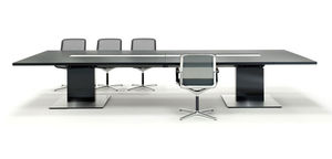 conference table / contemporary / wooden / rectangular