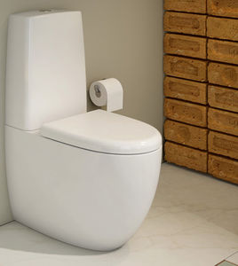 monobloc toilet / ceramic