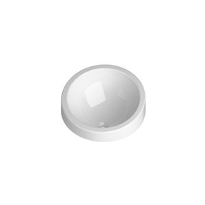 built-in washbasin / round / ceramic / contemporary