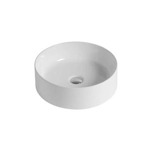 countertop washbasin / round / ceramic / contemporary
