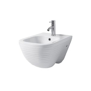 wall-hung bidet / ceramic