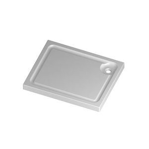 rectangular shower base / ceramic / non-slip