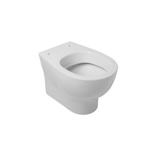 wall-hung toilet / ceramic